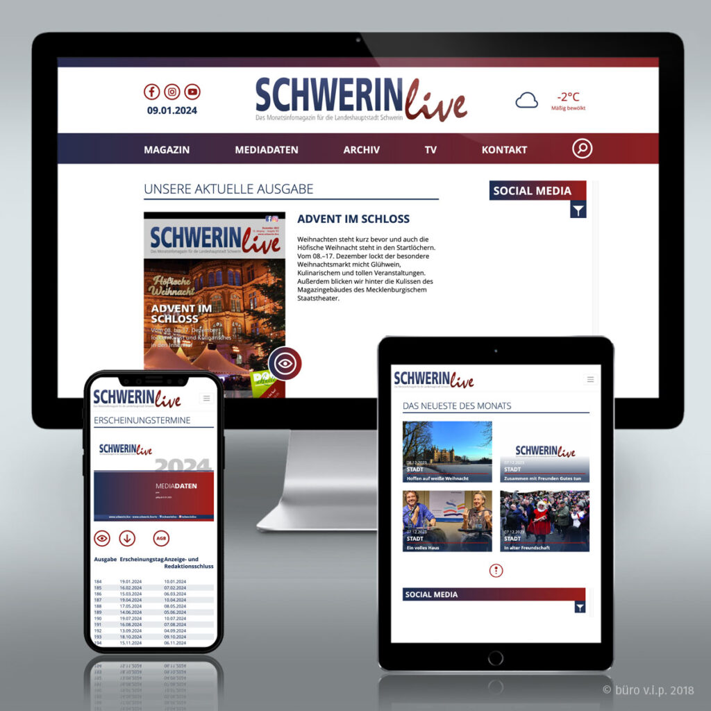 Website Schwerin live